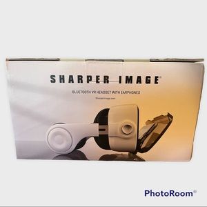 Sharper Image VR Bluetooth Headset with Earphones. Brand New in Box without Tag